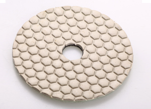 Flexible Dry Polishing Pads for Stone